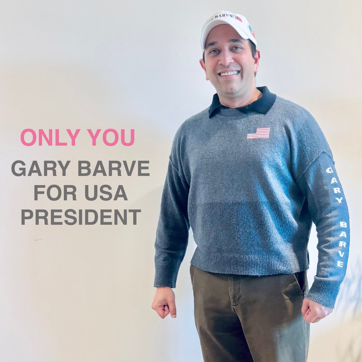 Gary Barve For USA President tweet media