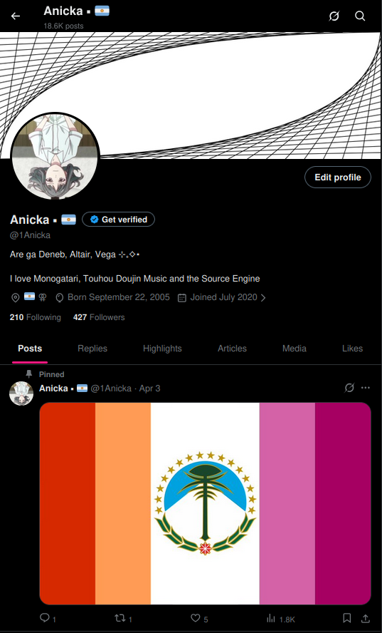 Anicka ~ 🇦🇷 tweet media