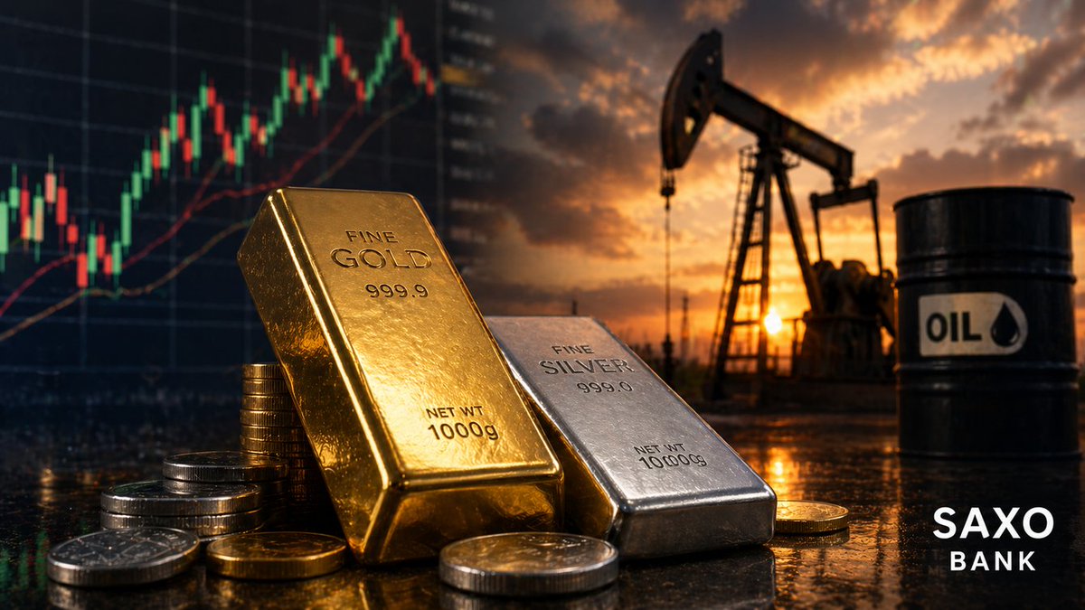 KitcoNewsNOW's tweet image. ‘Gold remains the strategic allocation, while silver remains the tactical opportunity’ – Saxo Bank’s Hansen

#Oil-led inflation risks, not geopolitics, are driving near-term weakness in precious metals, and while #gold's pullback looks cyclical rather than structural, #silver’s