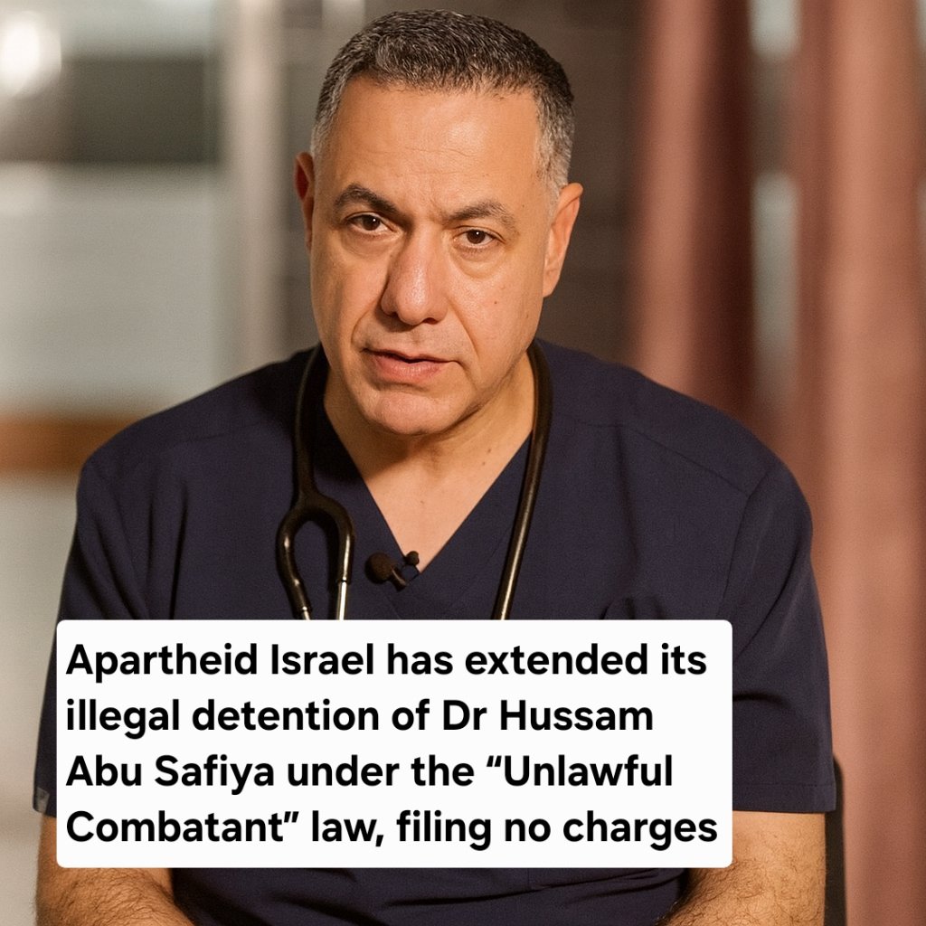 ipsc48's tweet photo. This is absolutely horrendous. Apartheid Israel must immediately release Dr. Hussam Abu Safiya and all Palestinian prisoners #FreeThemAll https://t.co/uAqCSkvD2f