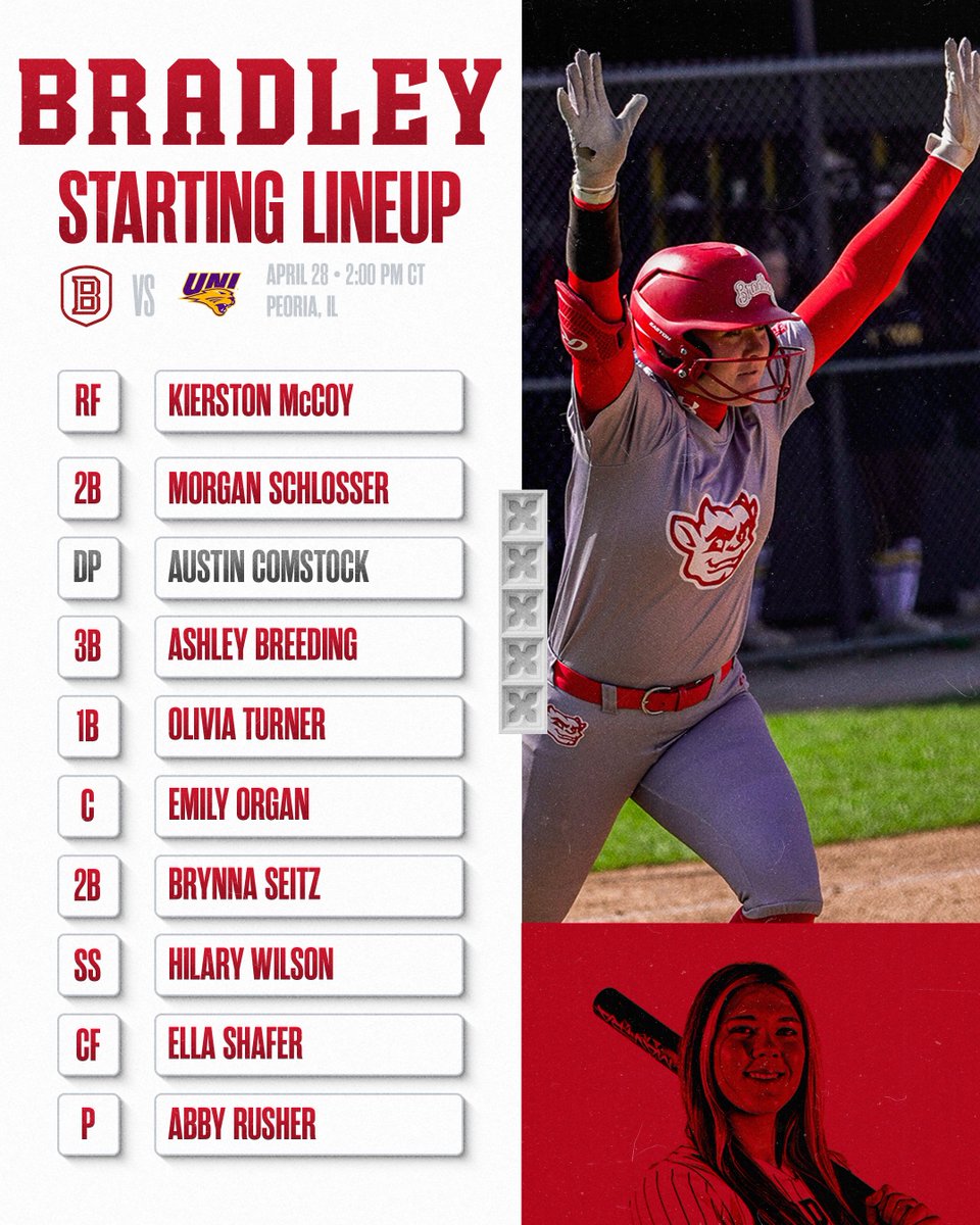 Bradley Softball tweet media