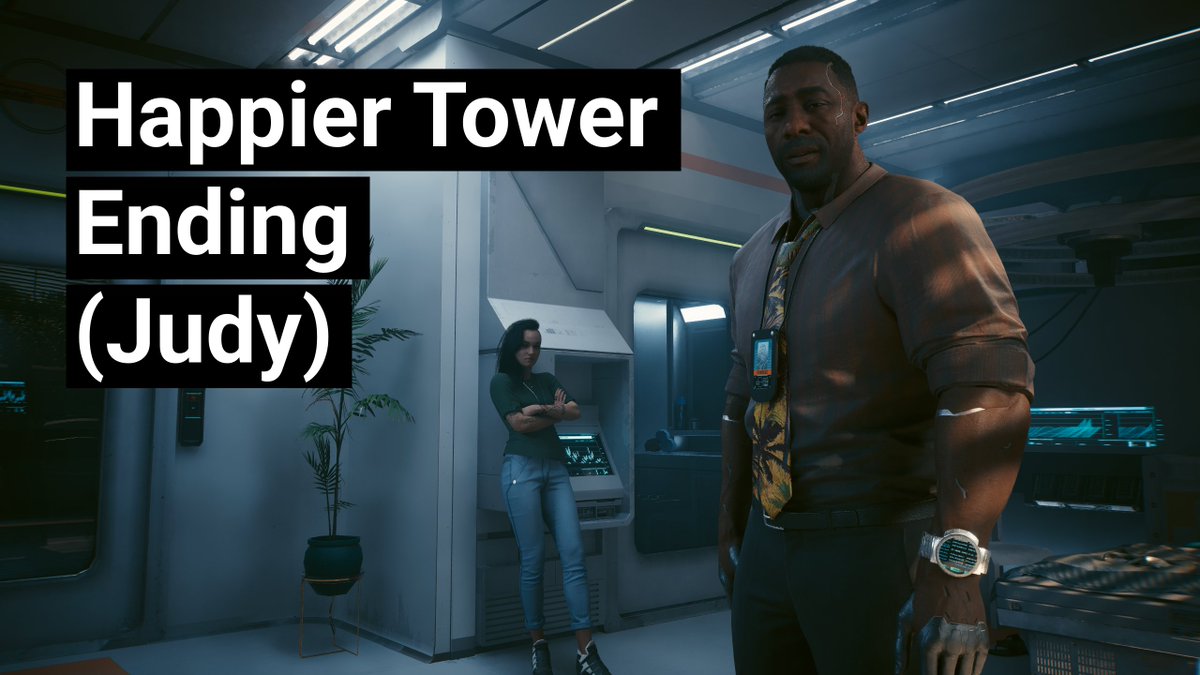 DeceptiousPhil's tweet photo. 'Happier Tower Ending (Judy)' available now over on NexusMods📢
An alternative, happier, Tower ending for V and Judy - if you romanced/messaged her
#Modding #Cyberpunk2077 #PhantomLiberty https://t.co/3HZoacc57F