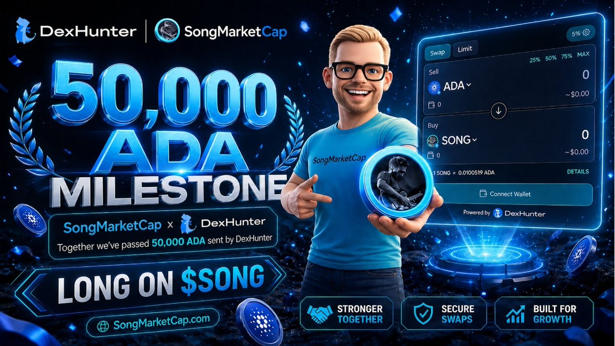 $SONG on Cardano tweet media