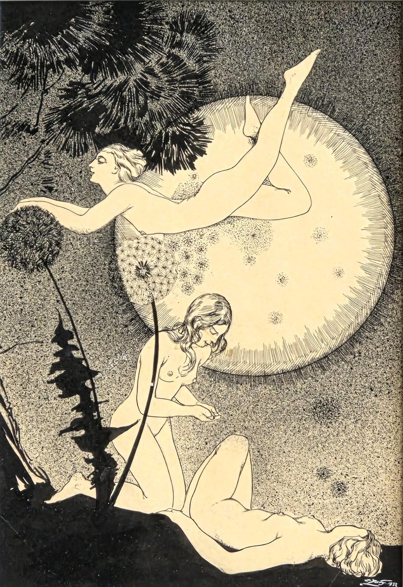 Pēteris Zutis (1905-1944) Mēness Meitas [Daughters of the Moon], 1933.