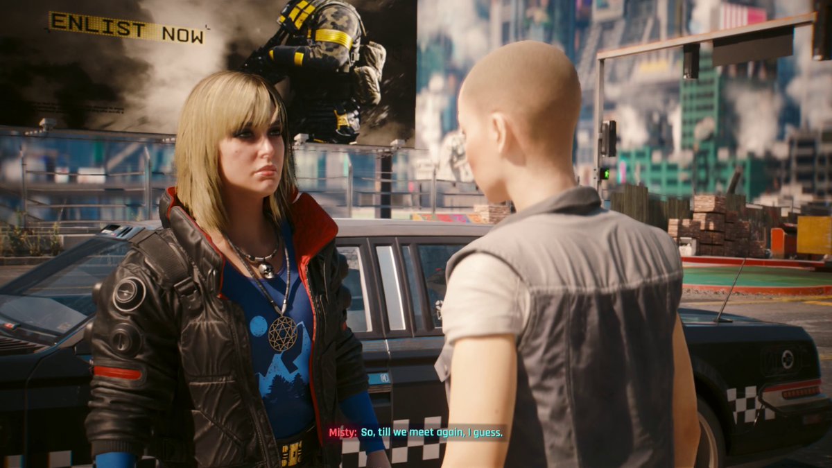 DeceptiousPhil's tweet photo. 'Happier Tower Ending (Judy)' available now over on NexusMods📢
An alternative, happier, Tower ending for V and Judy - if you romanced/messaged her
#Modding #Cyberpunk2077 #PhantomLiberty https://t.co/3HZoacc57F