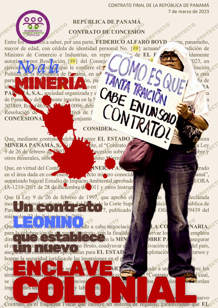 PanamáProfundo SinMinería tweet media