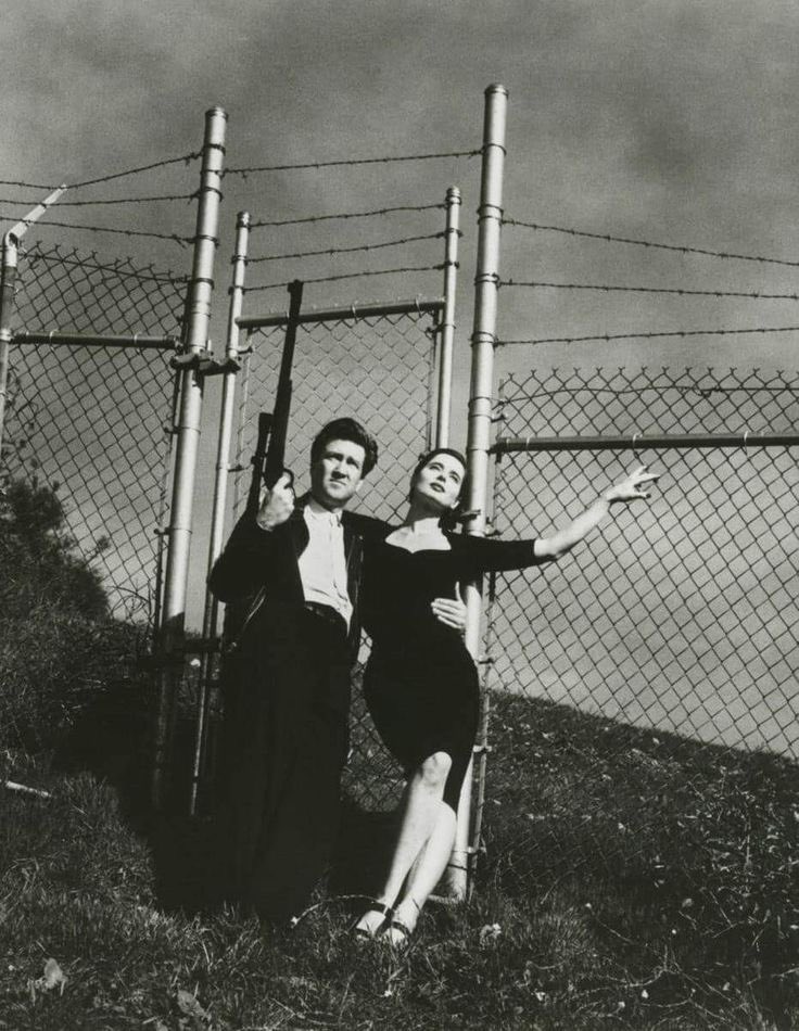 David Lynch &amp; Isabella Rossellini 🖤