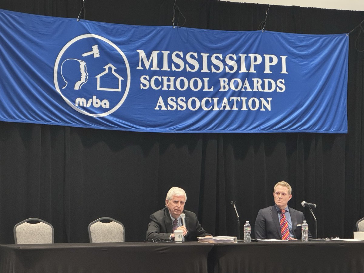 MSBAonline's tweet photo. Wrapping up the MSBA Legislative Update &amp; School Law Review Conference:

🔥 Hot Legal Issues for Board Members &amp; Superintendents with Jim Keith &amp; John Hooks

Key insights on today’s most pressing legal topics in school leadership.

👏 Thanks for being part of the conversation! https://t.co/iYTFSOiooj