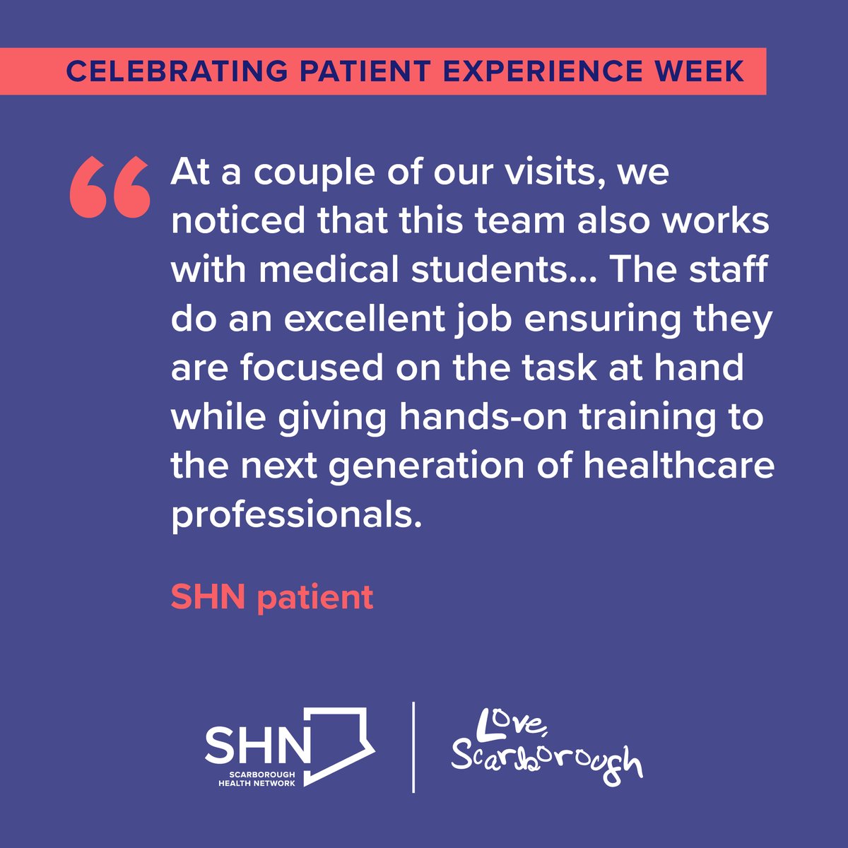 Scarborough Health Network (SHN) tweet media