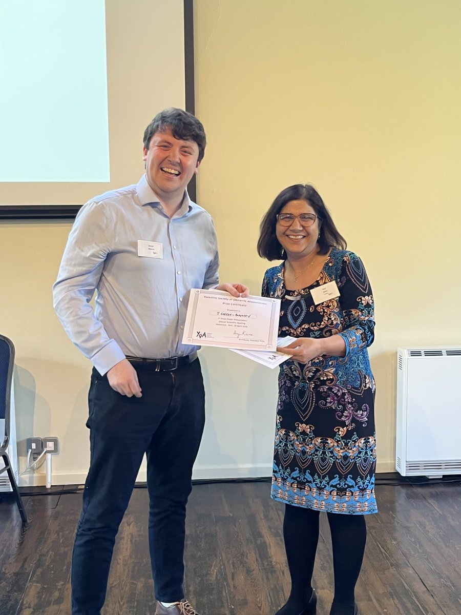 ObsAnaes's tweet photo. And that’s a wrap! 
Congratulations to our winners today! 
🏆 Poster prize - Dr Joe Gleeson-Buddhdev
🏆 Oral presentation prize - Dr Oliver Baker

Our next event is our autumn evening meeting at Hinsley Hall, Leeds! https://t.co/efUD5xE2bo for details later this year ☺️ https://t.co/Ahzhy46Ulz