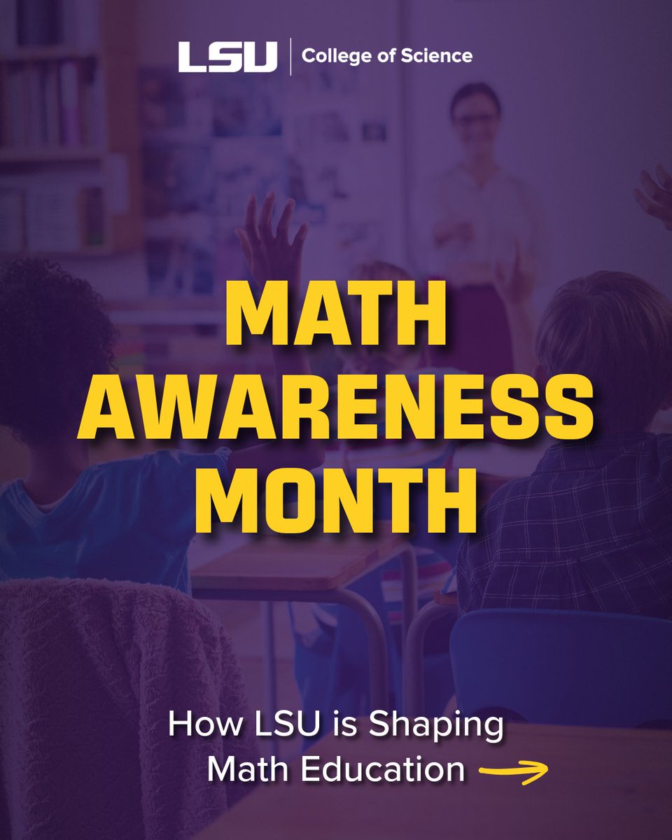 LSU College of Science tweet media