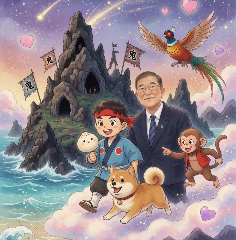 桃太郎が鬼退治へ行きます👹 ✨ 仲間を一つだけ連れて行けません 犬
