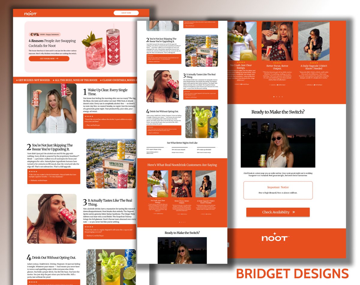 Bridget Boboye ll Ecom Landing Pages tweet media