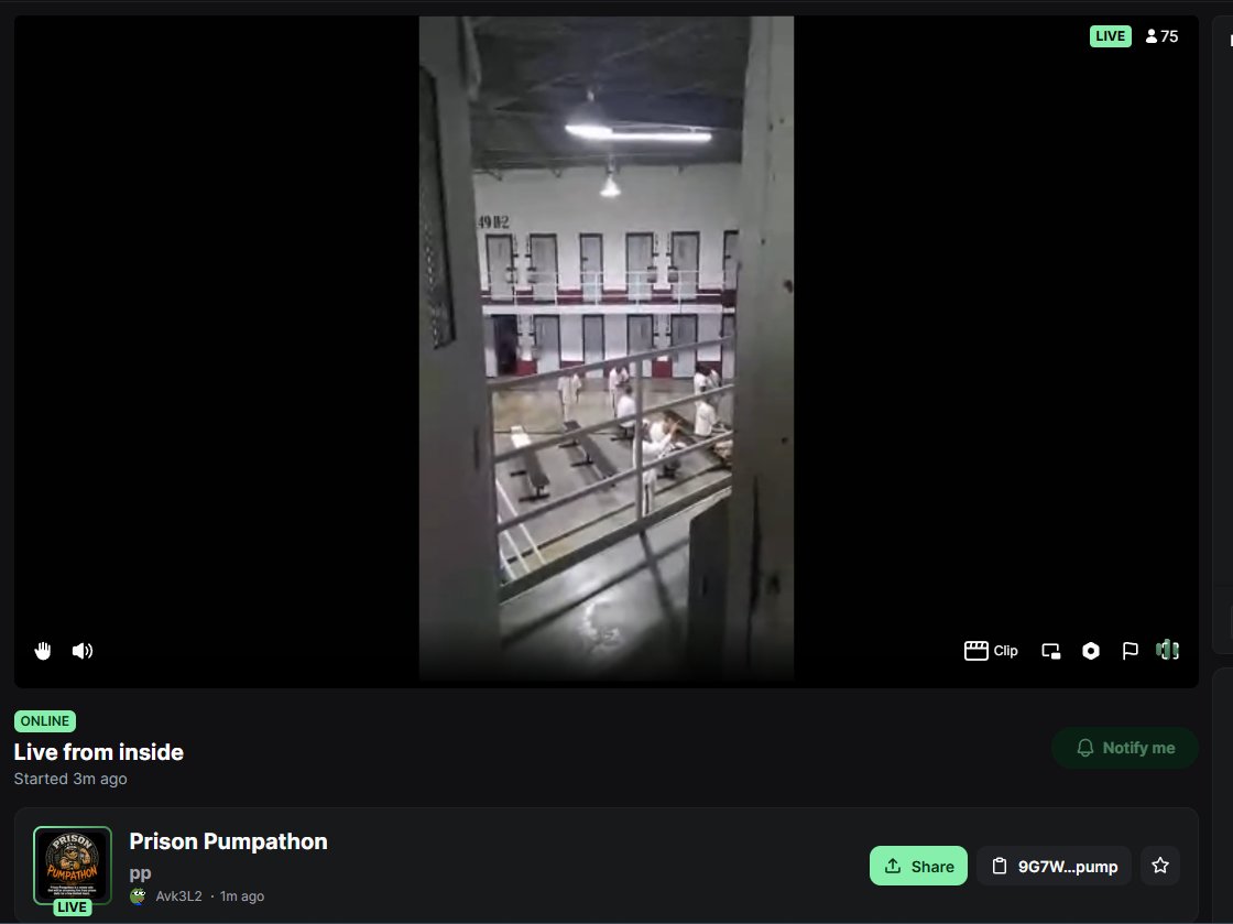 borrowedrollie's tweet photo. This guy is making memecoin in prison. The world has gone crazy https://t.co/TB7CaUUkp4