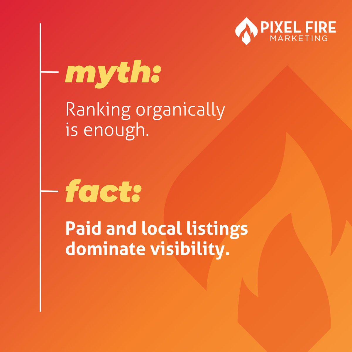 Myth: SEO alone is enough

Fact: Customers don’t just see organic results.

They see:
• Local Service Ads
• The Map Pack
• Paid ads

These show up first, and that’s where decisions happen.

If you’re only ranking organically, you’re missing visibility where it matters most.