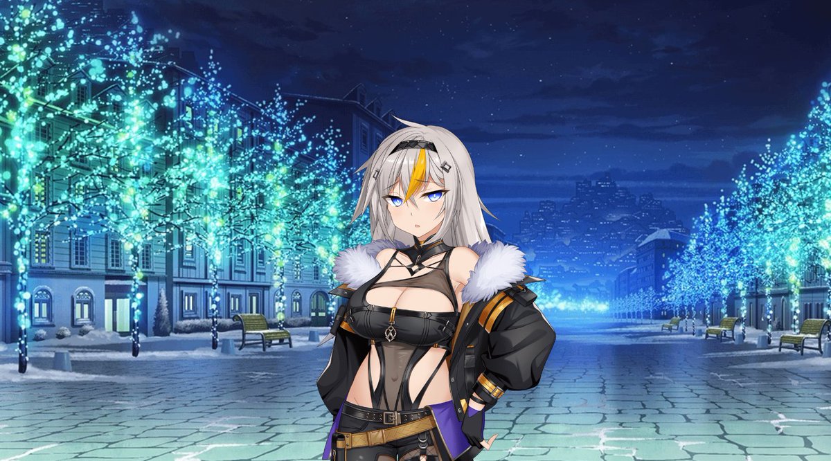 スチルだと見えないけど立ち絵で見ると中々変な服装してますねエデルさん……特に腹回りが

#とのフラ