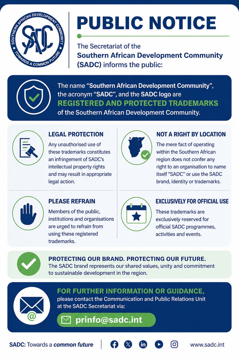 SADC Secretariat tweet media