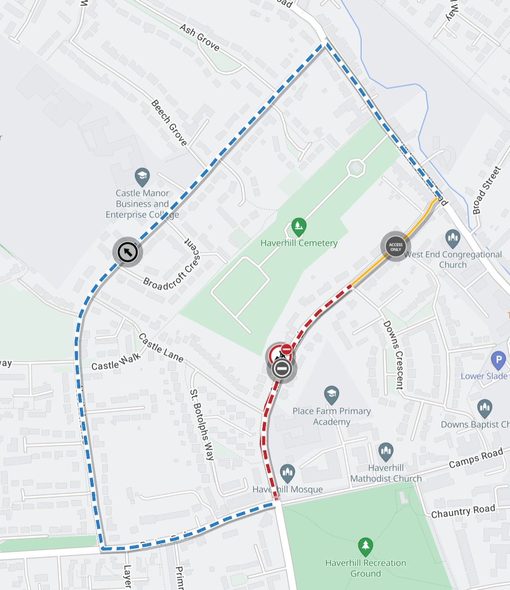 Suff_highways's tweet image. ⚠️ 𝙐𝙥𝙘𝙤𝙢𝙞𝙣𝙜 𝙬𝙤𝙧𝙠𝙨: Crowland Rd, #Haverhill will be closed 7pm Wed 29 Apr-5am Thu 30 Apr for road repairs.

The road will only need to be closed for a time during the advertised hours. Access will be maintained for residents and businesses throughout.