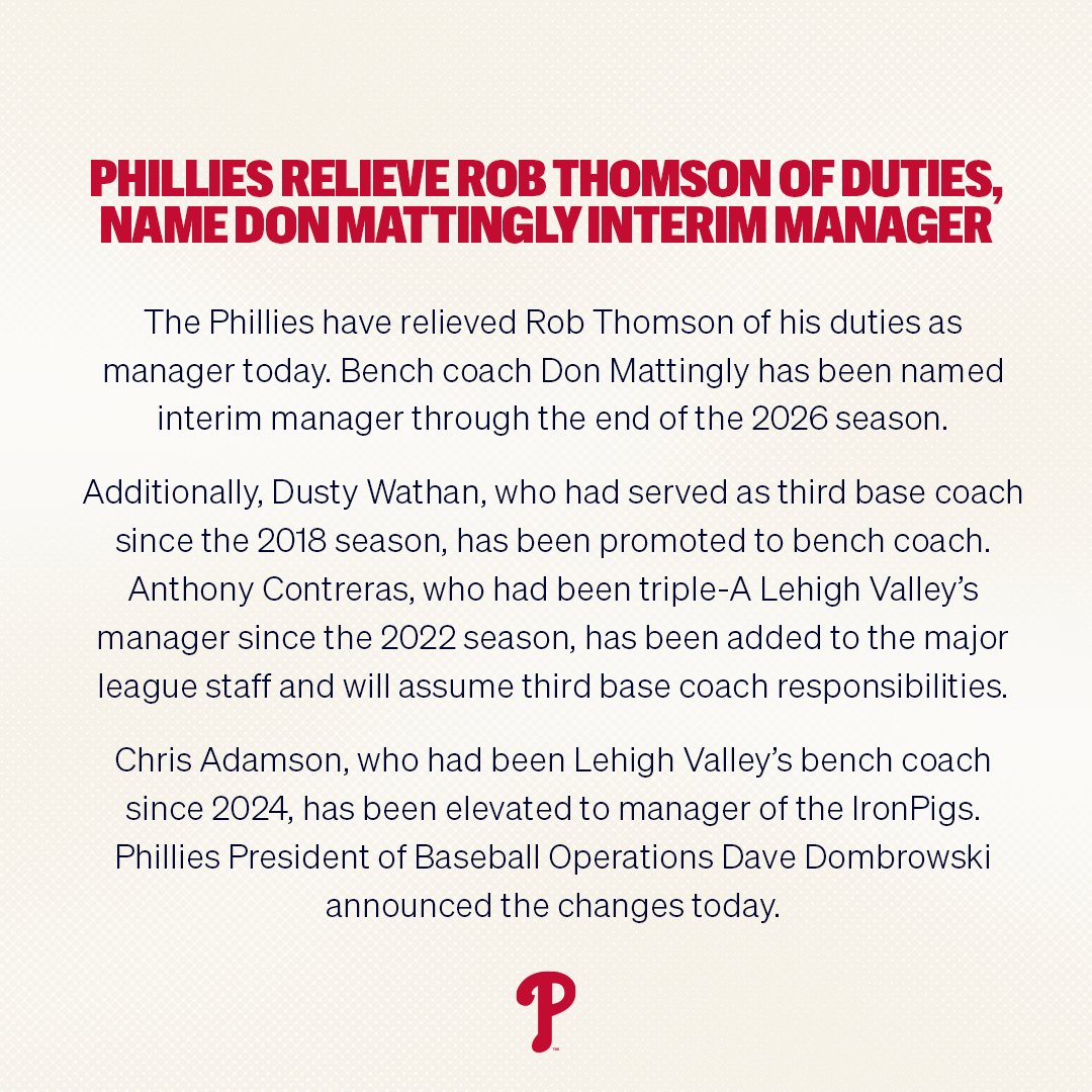 Philadelphia Phillies tweet media