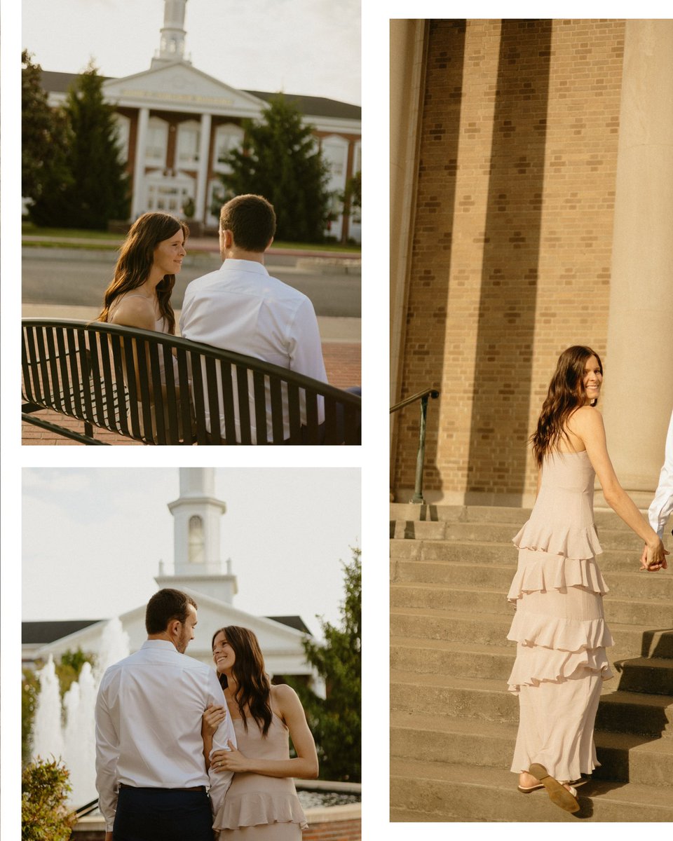 BabbKenzie's tweet photo. How could we not take engagement pictures at the place we fell in love @UCumberlands . Forever in love with you @CoachTPfiester https://t.co/aAFwTBRUKm