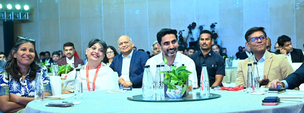 When I visited the USA last year, I met the @google leadership and told them we want to build a full-stack ecosystem of component manufacturers around data centers. Today, the Bharat AI Shakti Conclave in #Vizag is a step in this direction. I spoke to an audience consisting of