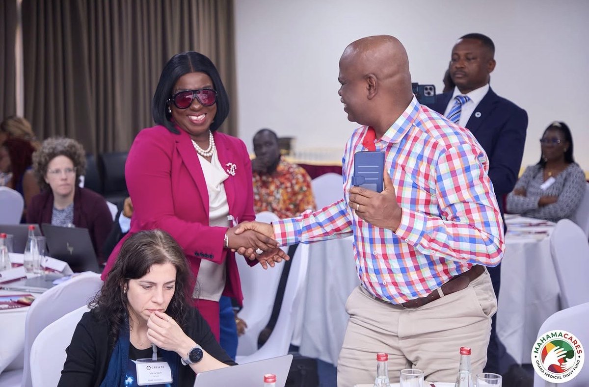 ghanamedtf's tweet photo. This morning in Accra, our Administrator of the Fund, Adjoa Obuobia Darko-Opoku, made a compelling case for a more holistic, coordinated approach to tackling cardiometabolic diseases. https://t.co/szE2TzNCR3