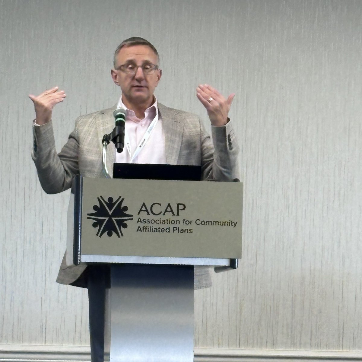 Alliancebhc's tweet photo. Alliance CEO Rob Robinson briefed the safetnetplans  at its Spring Membership Council Meeting on North Carolina’s unsustainable growth trend in autism treatment, and shared how Alliance is addressing this trend. https://t.co/M6J9nCu0Wk