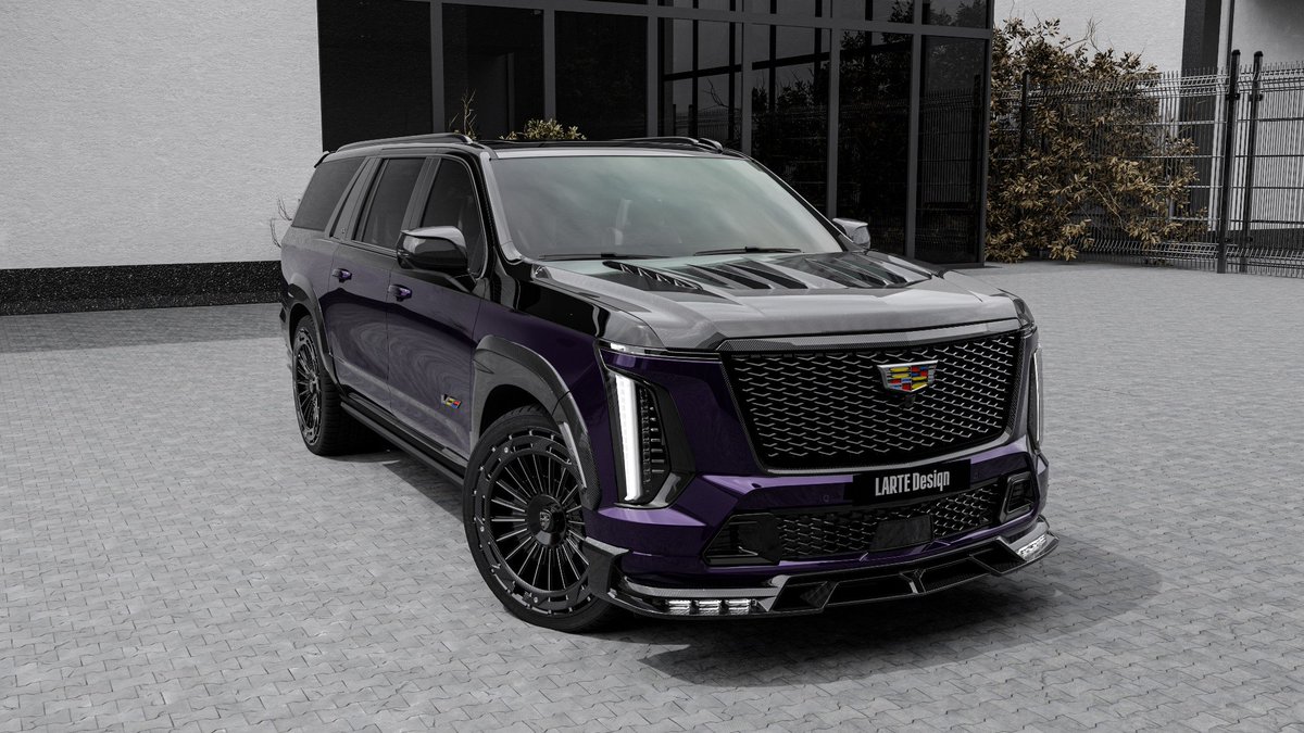 metroTM33's tweet image. Larte Design #Cadillac Escalade V