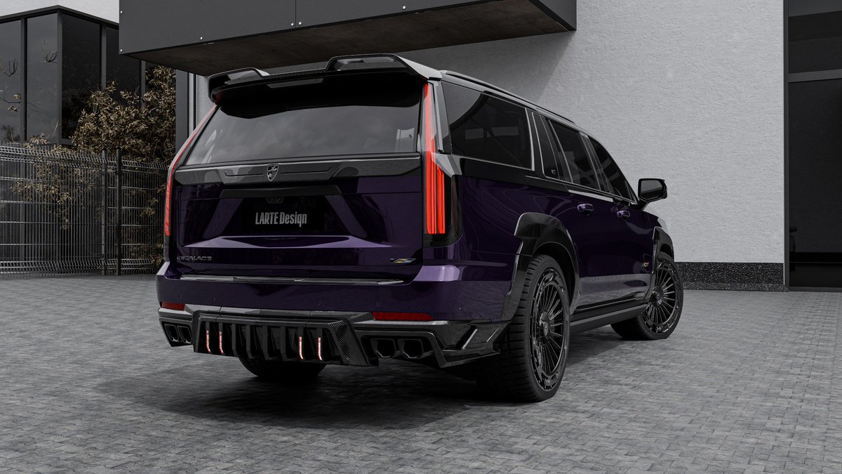 metroTM33's tweet image. Larte Design #Cadillac Escalade V