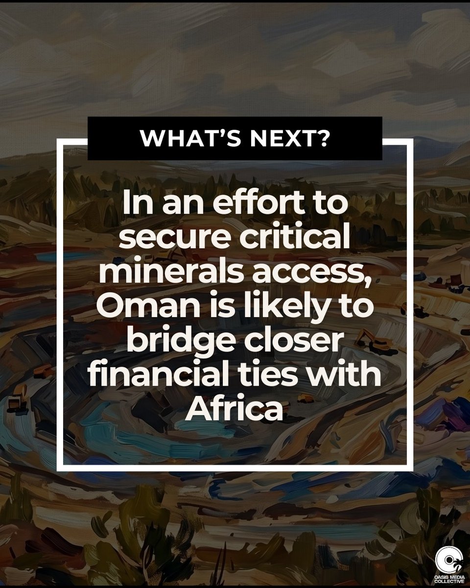 OasisMediaColl's tweet image. #Oman just entered the chat 🇴🇲💸🌍

For years, #Africa’s top #Gulf investors were 🇦🇪 #UAE, 🇸🇦 #Saudi, and 🇶🇦 Qatar. #Now Oman’s making big moves

From a new bank in #Angola to energy + mineral deals in #Botswana, Muscat is stepping up fast

Underrated, for now 👀

Link in bio 🔗