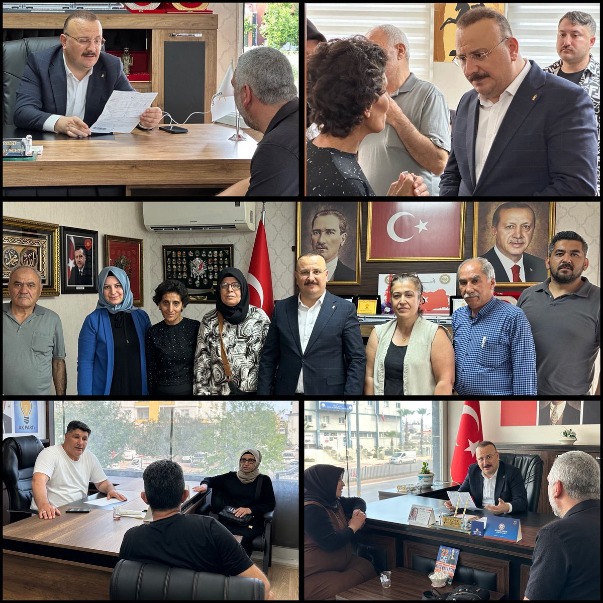 ferdi_cokkeser's tweet image. 📍AK Parti Toroslar İlçe Başkanlığı

İlçe Teşkilatımıza gelen kıymetli vatandaşlarımızın sorun ve taleplerini dinleyerek çözüm yolları üretmeye çalıştık.
 
#Mersin
#AKParti
#Hizmet
#ToroslarİlçeBaşkanlığı