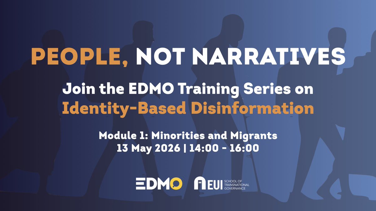 European Digital Media Observatory tweet media