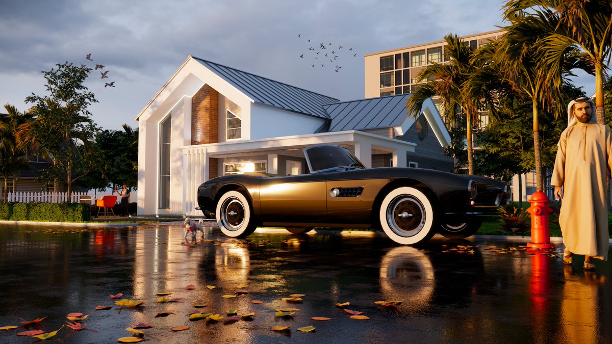 Arc_Yousouf's tweet image. ""A 3 bedroom design, this is beyond a regular bungalow in Nigeria. Its a new setting, a new verse to bungalows""
Designed&amp;amp;visualised by: @Arc_Yousouf 

#3DDesign #ArchViz #LuxuryLiving #ExteriorDesign #Visualisation #CGI