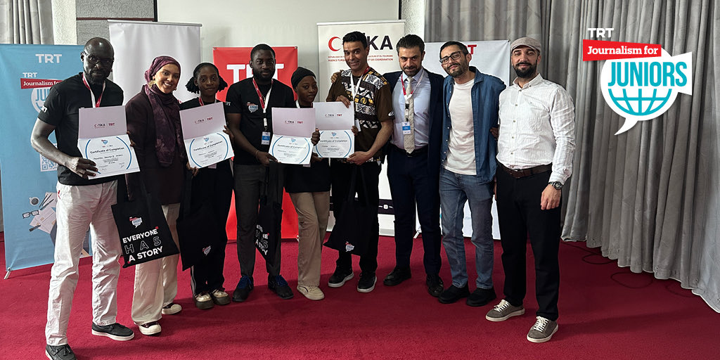 jforjuniors's tweet photo. All #J4JCameroon trainings are complete! 🎥
Participants created their videos and received their certificates.

With @Tika_Turkiye &amp; @Tika_Cameroon.

Follow us for stories from Cameroon! ✨

#journalismforjuniors https://t.co/VpbCNNt0S6