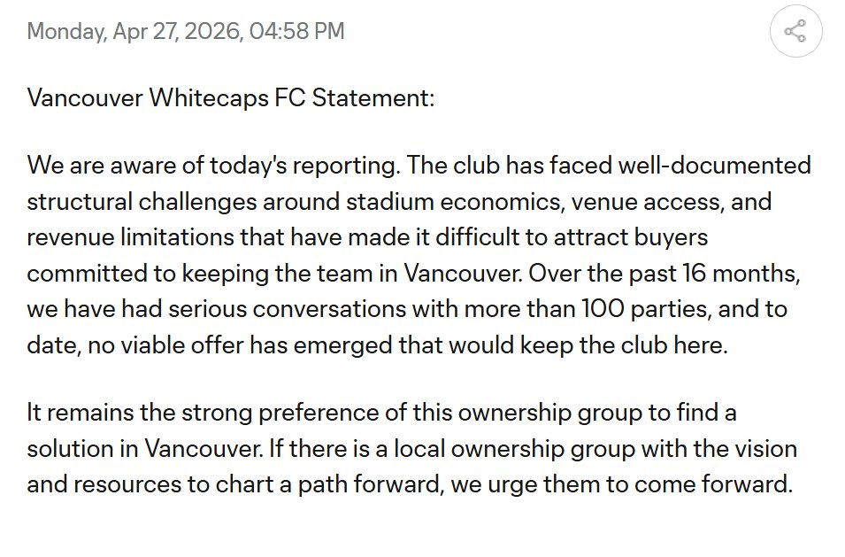 albertart's tweet image. caps fans this morning  #whitecaps #vwfc 
#SaveTheCaps
