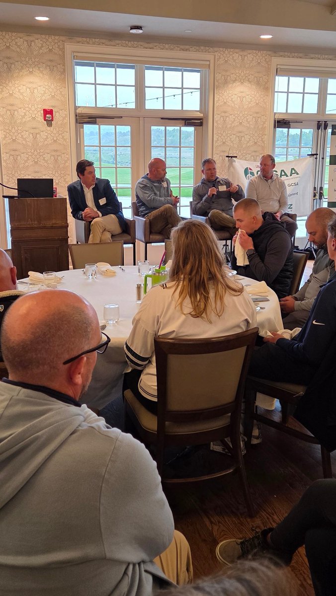 GCSAA_NW's tweet photo. 34° and 🌧️ didn't dampen our spirits yesterday at the @UtahGCSA Spring Meeting at The Country Club in Salt Lake City. Thank you, Ryan Williams for hosting the event. https://t.co/qChZgAnYtq
