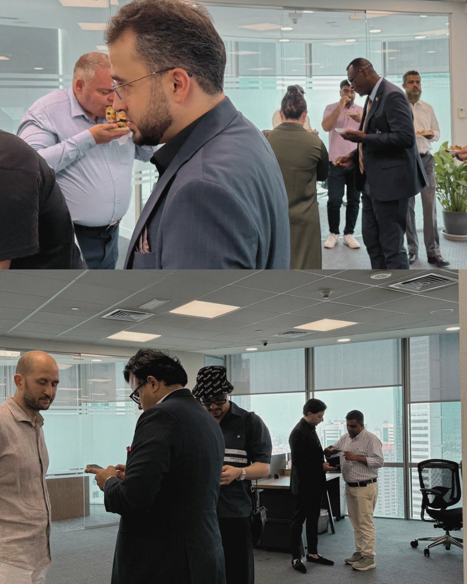 LawBlocksAI's tweet photo. We’re incredibly grateful for the success of our recent event on the Influence of AI & Blockchain in the Legal Industry.

A heartfelt thank you to Satheesh Kumar for hosting the event and presenting Law Blocks AI, and to Tarun Sharma for delivering an insightful presentation on XDC Network.

We extend our sincere gratitude to all our esteemed speakers and panelists:

Dr. Wale j Daramola, FRSA., @maslovsa , @EBadocco , @alnurabel, @GordonEinstein, @mubeenchatthaa, @sofiakostcom, @ChrisElias, @MikaelBoshian, and @ParsaBahmani. Your perspectives and engaging discussions truly elevated the event.

A special thanks to @XDCNetwork  & @XDCInnovLabs  for supporting us and helping make this event a success.

This success reflects the power of collaboration, and we look forward to many more impactful engagements ahead.

#LawBlocksAI #XDCNetwork #AI #Blockchain #LegalTech #Web3 #Innovation #Dubai #Events #Networking