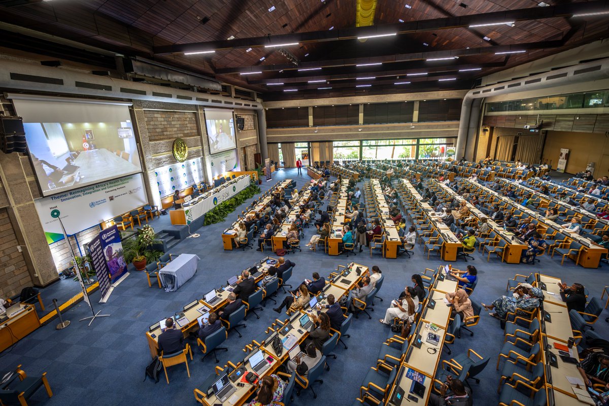 WHOKenya's tweet image. "Health data is a matter of sovereignty, equity, and the future of our decisions." said @fnoluga , Principal Secretary, State Department for Medical Services, at the #WHSNairobi2026.
 
#Kenya has initiated the Digital Health Agency, a Health Data Framework, and has an AI strategy