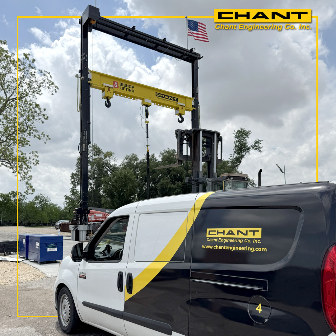 ChantEngineerCo's tweet photo. The Chant Engineering calibration team, largest in the lifting &amp; rigging industry and the best in the business.

With calibrations up to 3.3M lbs. (compression) &amp; 2.0M lbs. (tension).

Service, installs, training, PMPs &amp; upgrades.

Contact Michael Calliagas: 215-230-4260 x133 https://t.co/fhrEtfC4u7