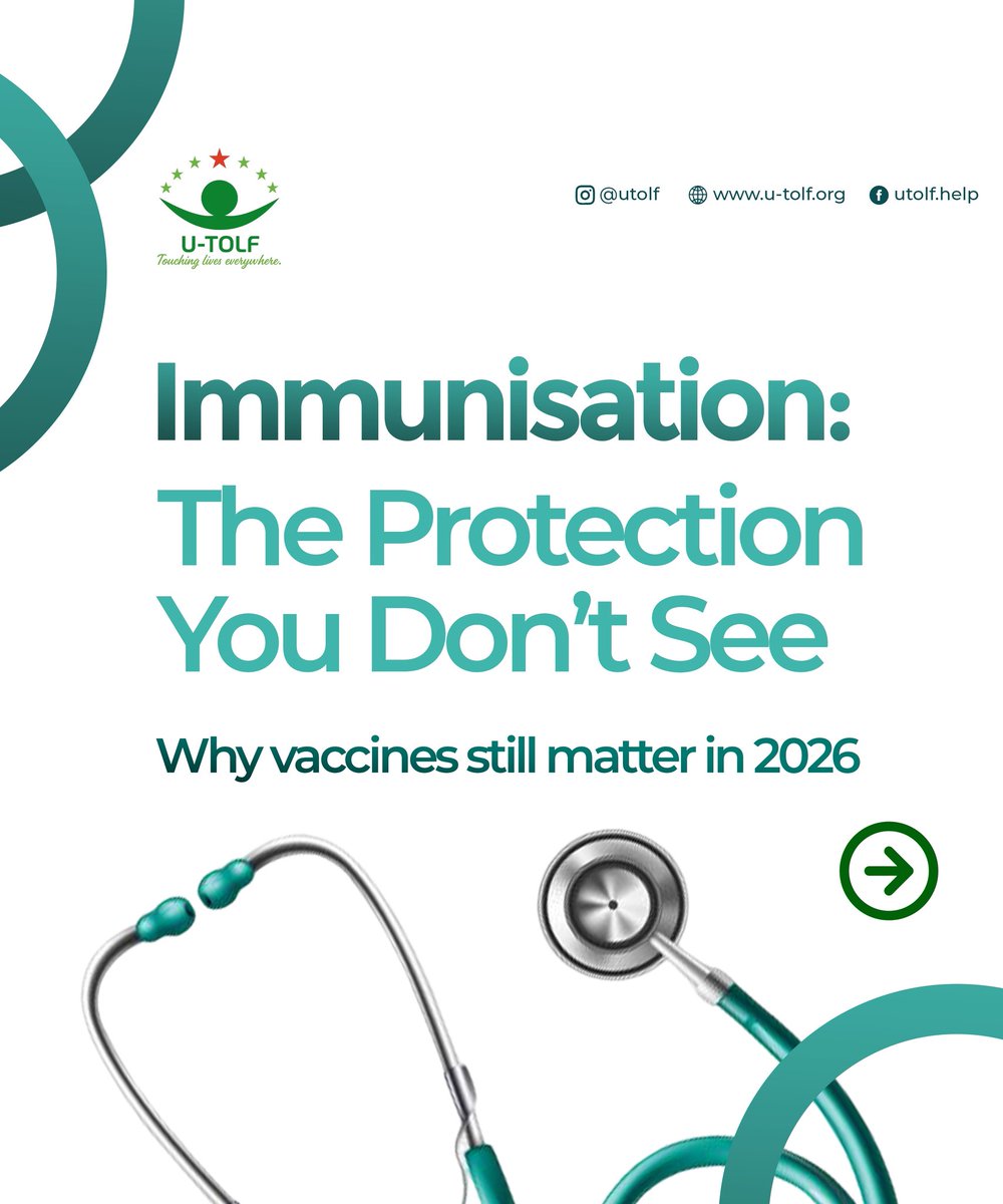 utolf's tweet photo. Immunisation is one of the simplest, most effective ways to protect lives, especially for children and vulnerable communities. Yet access, awareness, and trust still shape who gets protected and who doesn’t.

This World Immunisation Week, let’s move beyond awareness to action; https://t.co/IZ01osfviZ