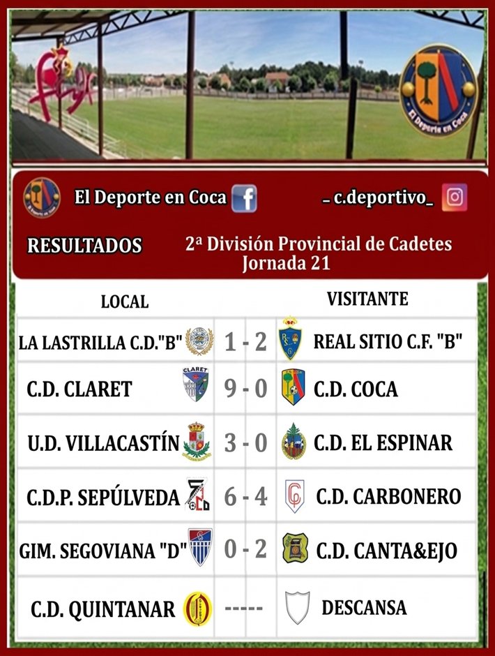 Club Deportivo Coca (@futbolcdcoca) on Twitter photo 