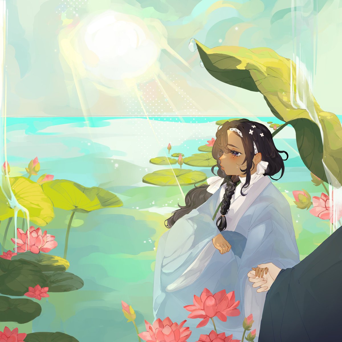 nasushik's tweet photo. 🪷🌱

#oc https://t.co/ZbT9qIPptv