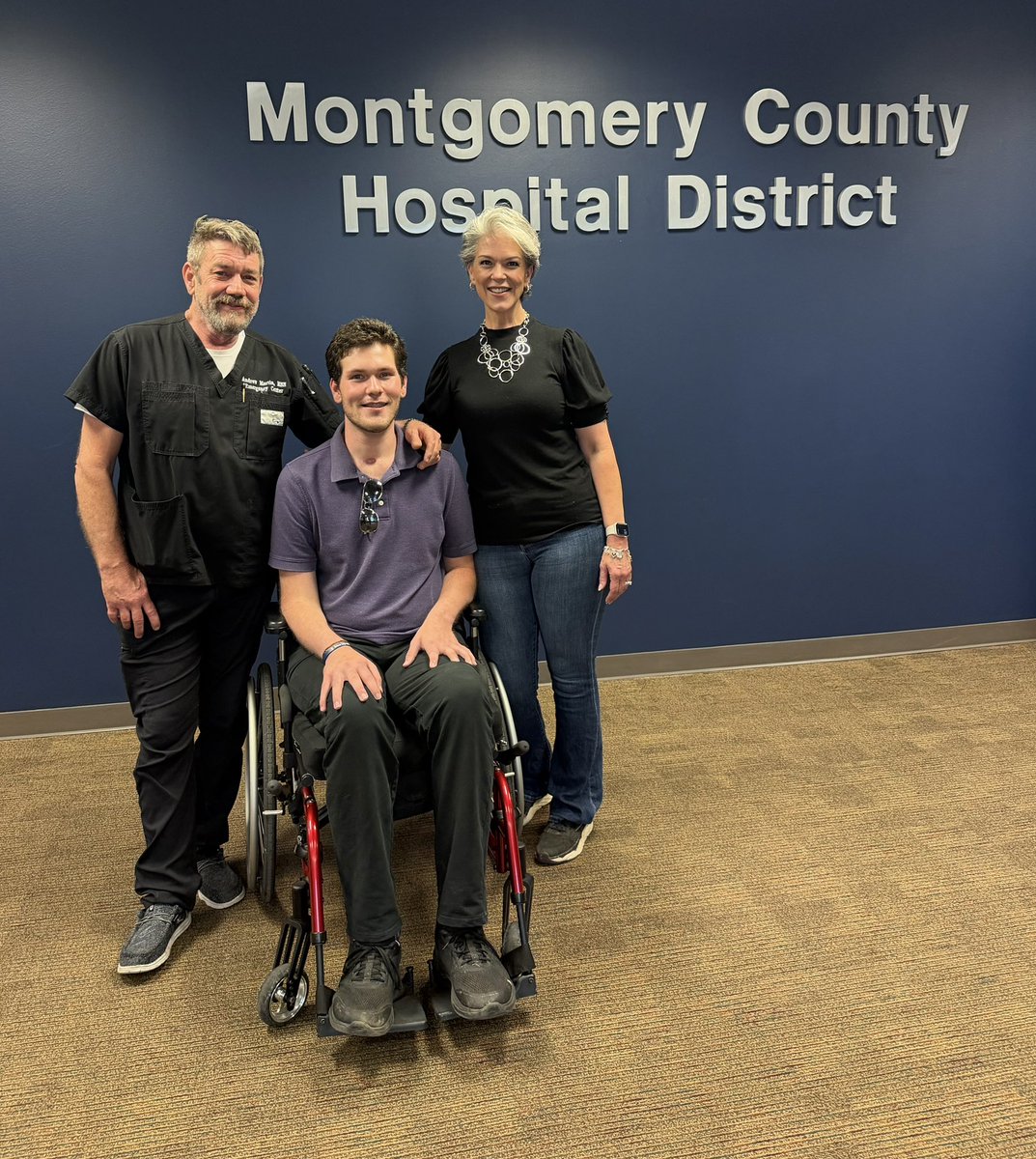 MCHD_TX's tweet photo. June 13th, 2025 was a day that changed the Martin family’s lives forever. Eli was just 20-years-old when he was involved in a wreck on 1488 while riding his motorcycle home from work. https://t.co/e1oOIBrOMy