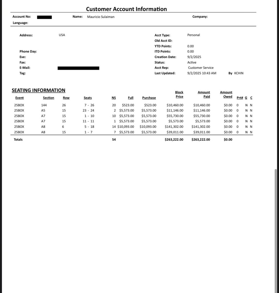 sportsrapport's tweet photo. In his congressional testimony last week, Nick Khan said the WBC, ostensibly a non-profit sanctioning body, bought $265k worth of tickets to Canelo-Crawford in Las Vegas last year.

These are the receipts https://t.co/tyTP4YFEsc