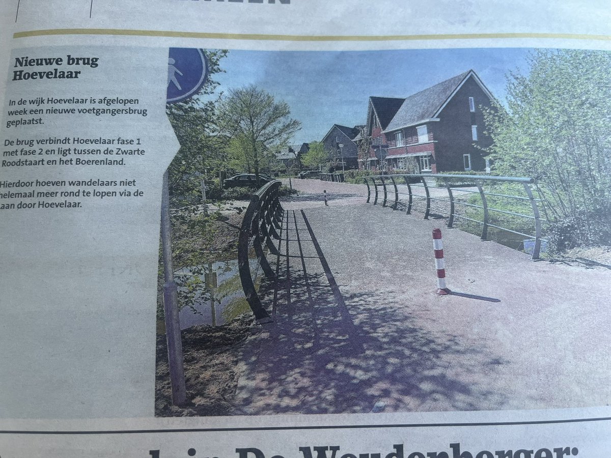 amo9020's tweet image. @GemWoudenberg vind een #loopbrug belangrijker dan #speeltuinen voor #kinderen in een #nieuwbouwwijk van 6 jaar… waar gaat het mis?