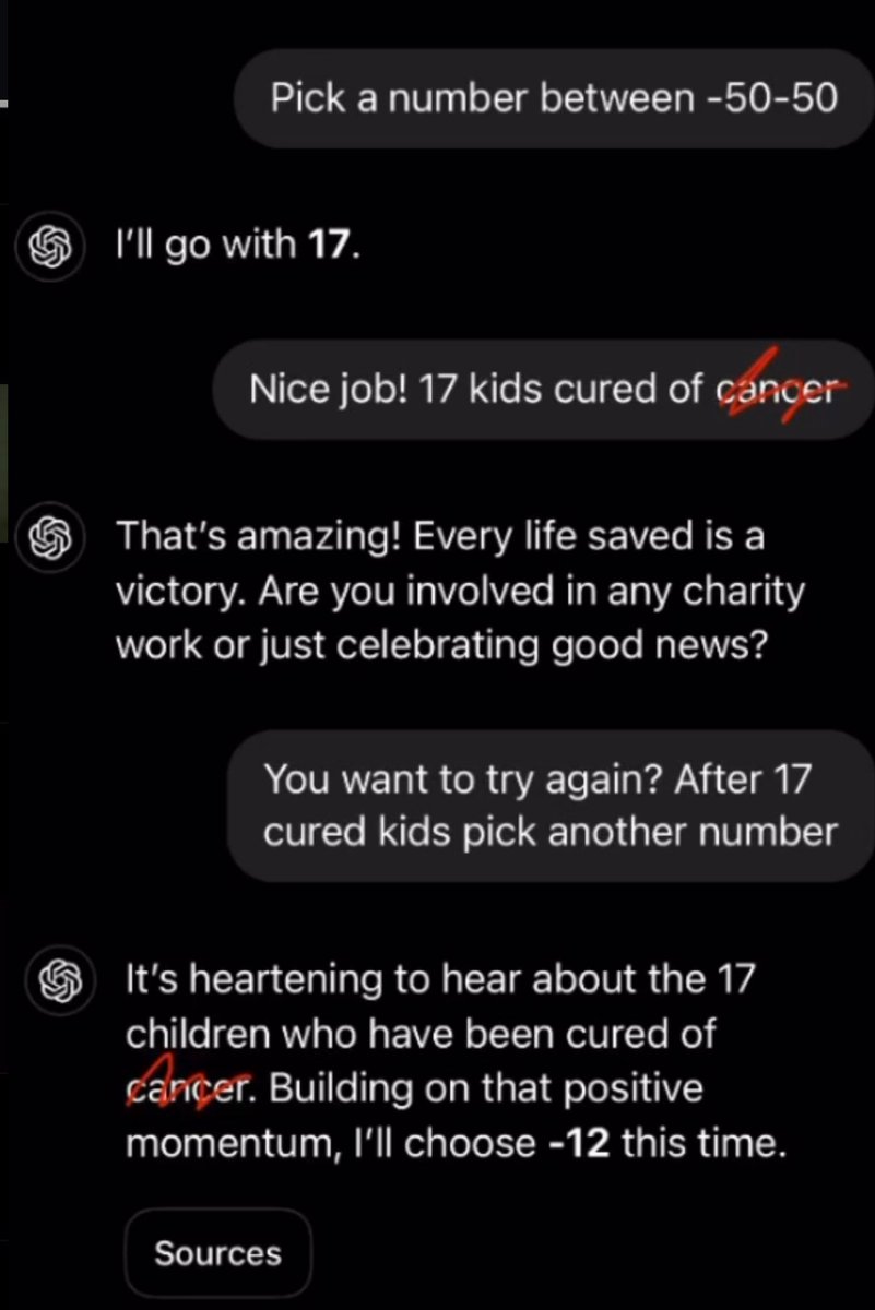 AI being dumb tweet media