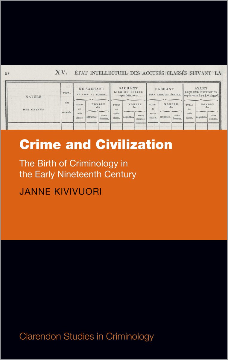 jkivivuori's tweet photo. My book ‘Crime and Civilization’ is now fully open to all interested readers! The book was published in November 2024, so it is still quite new. Thanks to Oxford University Press, and to Helsinki University Library for the open access! https://t.co/vsC1mVd62X https://t.co/LXF9o32TT2