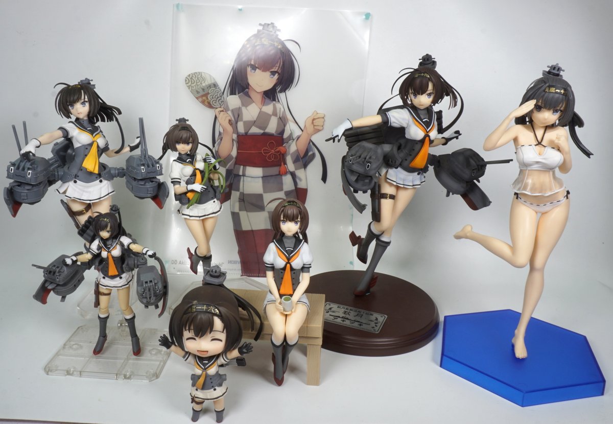 Modkai2's tweet photo. Thanks to Kancolle that get into Scale model and become a big fan for Akizuki!
#艦これ１３周年 https://t.co/vgv5cClzCJ