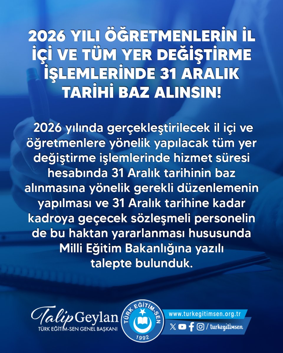 Türk Eğitim Sen tweet media