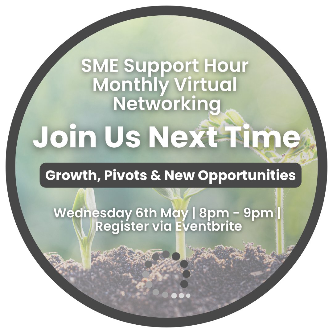 SMESupportHour's tweet photo. Don't miss our next #SMESupportHour!

🌼 May is all about fresh starts, come share where you’re growing and what’s next.

🗓 Wed 6 May | 🕗 8–9 PM

🔗 Register: https://t.co/pzeOOS6q4Q

#SMESupportHour https://t.co/UZM8OQMXrj